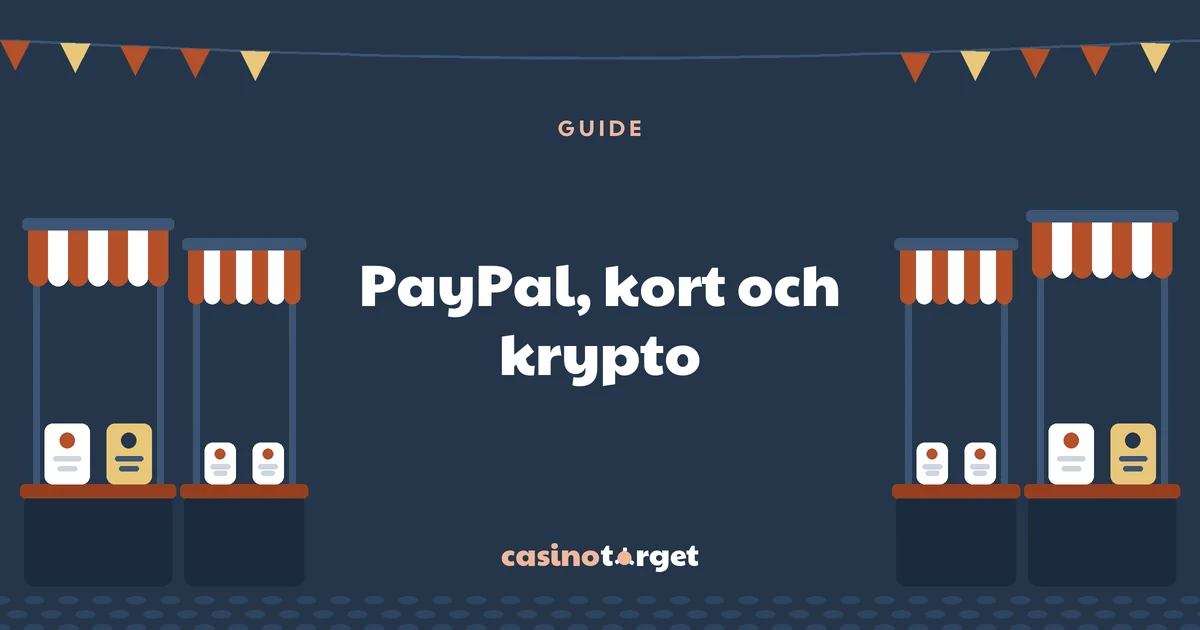 PayPal, kort och krypto